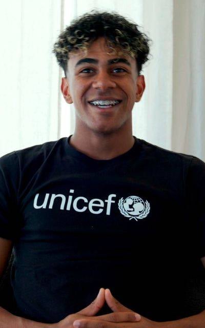 LAMINE YAMAL, nuevo Embajador de Buena Voluntad de UNICEF