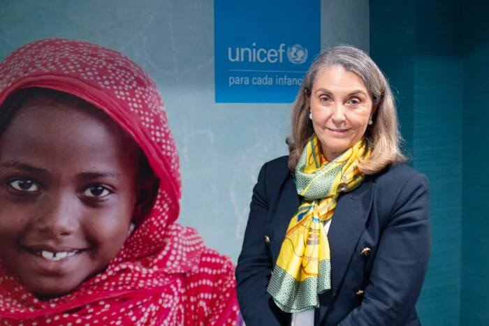 Mª Ángeles Espinosa Bayal, presidenta de UNICEF España.