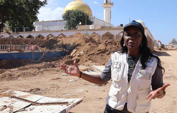 Mariee-Consolee, Representante de UNICEF en Libia, nos cuenta la situación tras las terribles tormentas