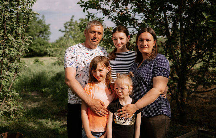 Familia ucraniana.