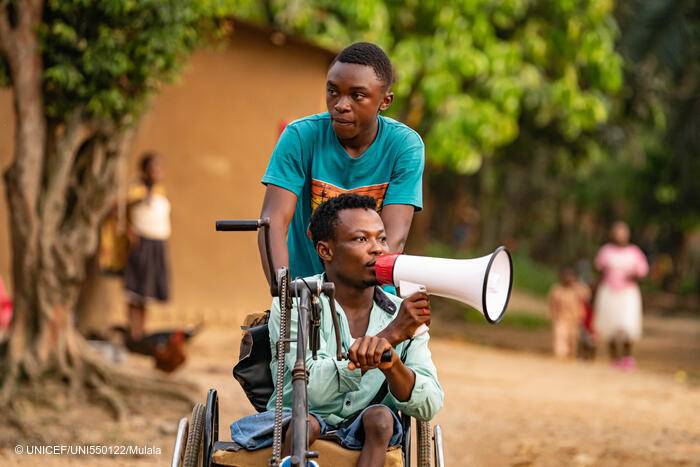 Rabaju vacunador en RDC