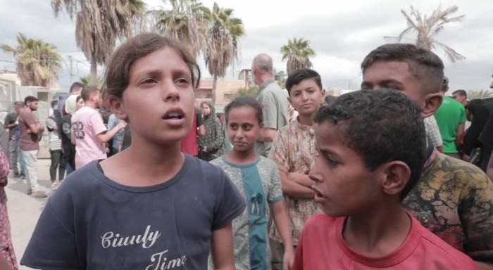 Rasha, 13 años, Gaza.