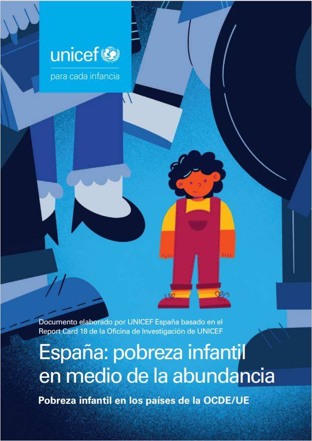 Pobreza infantil en los países de la OCDE/UE