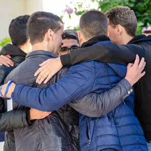 Un grupo de adolescentes