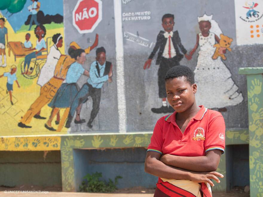 María Humberto de 15 años.