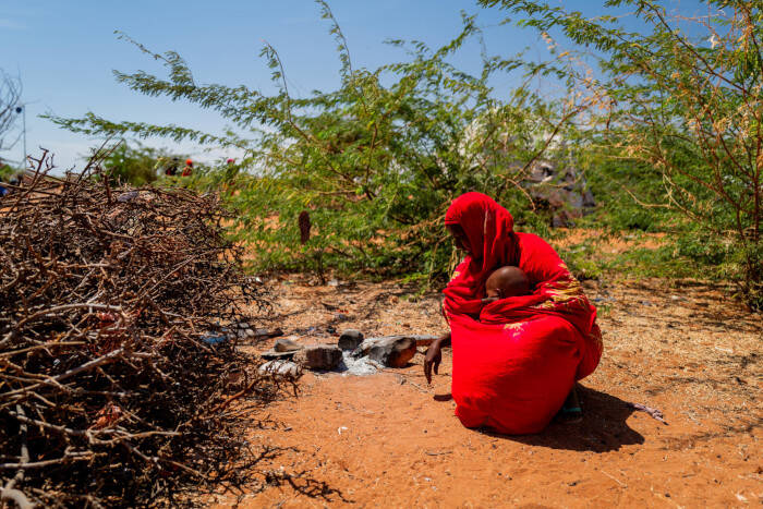 Sequía en Somalia.