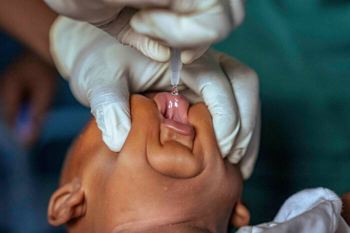 El trabajo de UNICEF en vacunación en RDC.