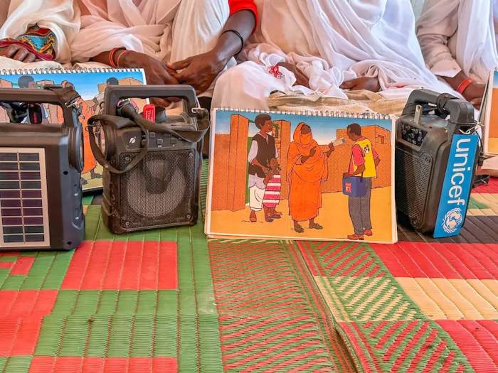 Entrenamos a voluntarios sobre la atención a la salud.