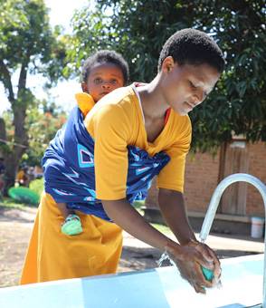 Una madre con su hija