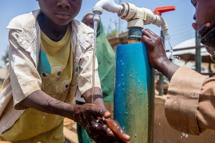Agua segura en Nigeria.