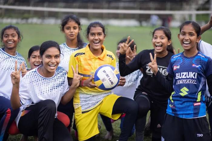 Programa de deporte para el desarrollo en Bangladesh.