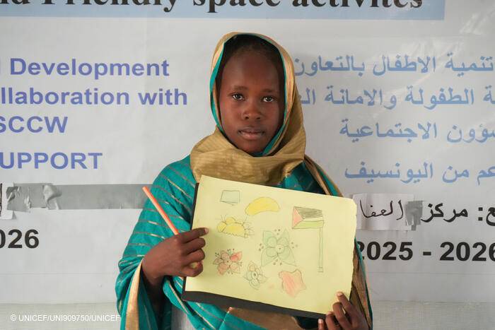 Widad y su familia huyeron de la violencia en Al Fasher y llegaron a Addabah, donde finalmente están a salvo y tratan de reconstruir su vida día a día