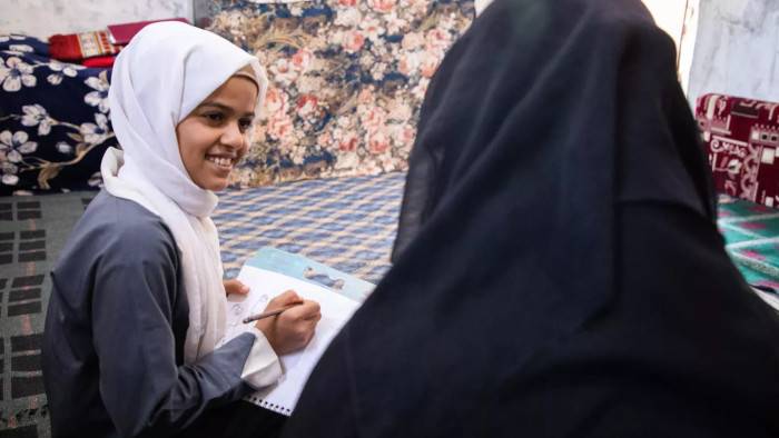 Niña de Yemen.