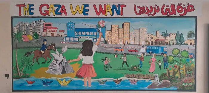 Niños y niñas nos cuentan "la Gaza que quieren"