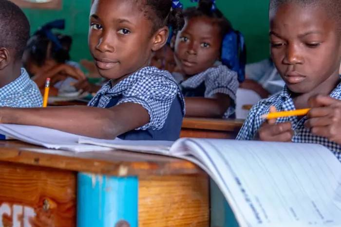 educación niños Haití