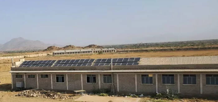 Escuelas con energía solar en Eritrea.
