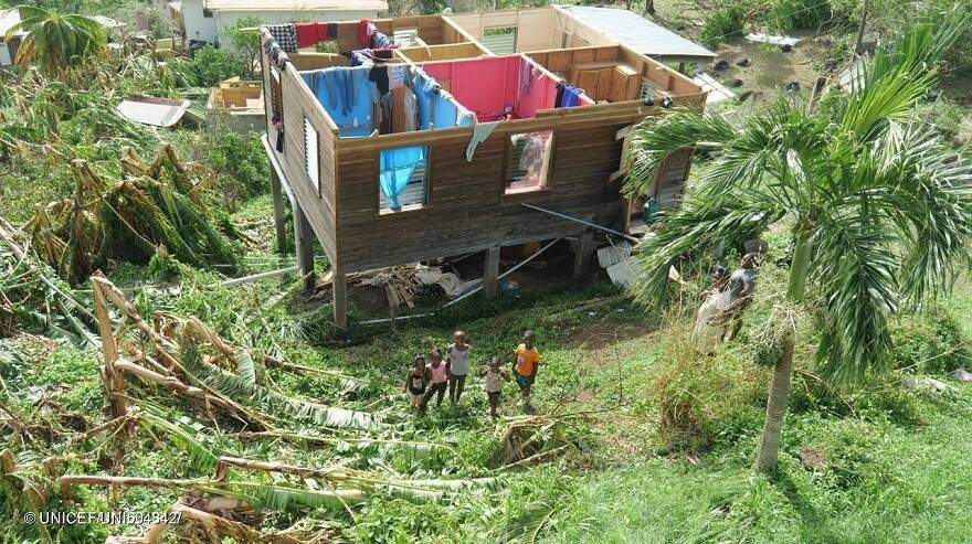 Una escena común en los devastados países del Caribe Oriental, el 2 de julio de 2024