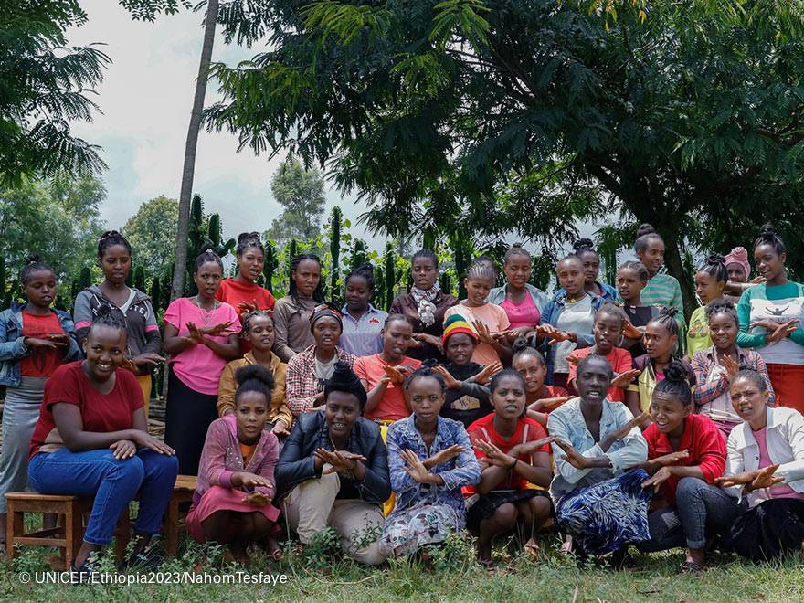¿Cómo salvamos a las niñas del matrimonio infantil? Un grupo de niñas