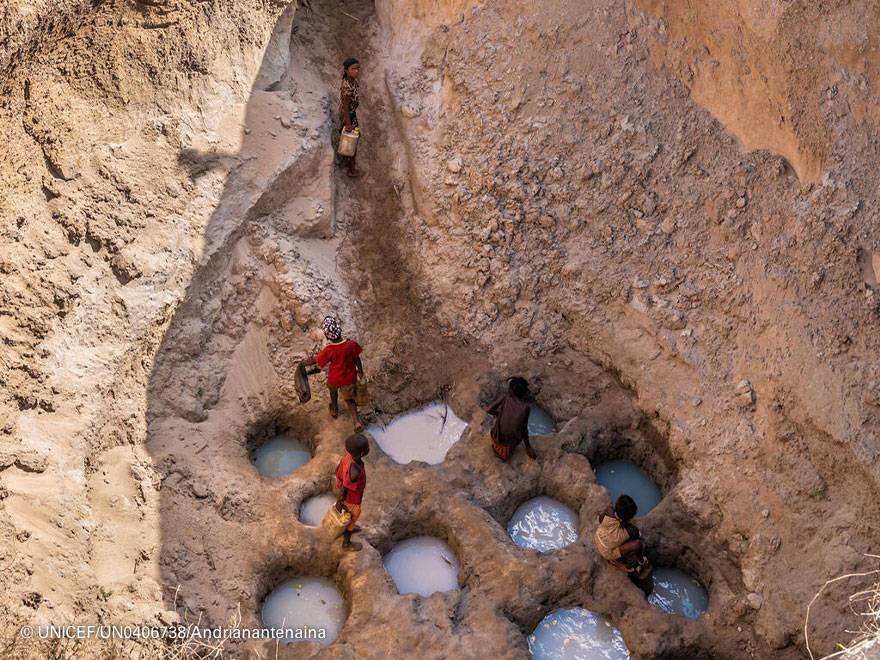 Niños en Madagascar