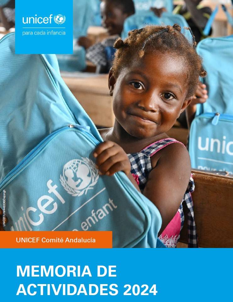 Memoria de actividades de UNICEF Comité Andalucía
