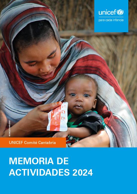 Memoria de actividades de UNICEF Comité Cantabria