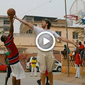 Angola y Sudáfrica Pau Gasol