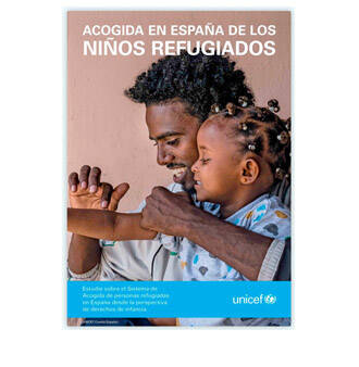 Acogida en España de los niños refugiados Portada del estudio sobre el Sistema de Acogida de personas refugiadas en España