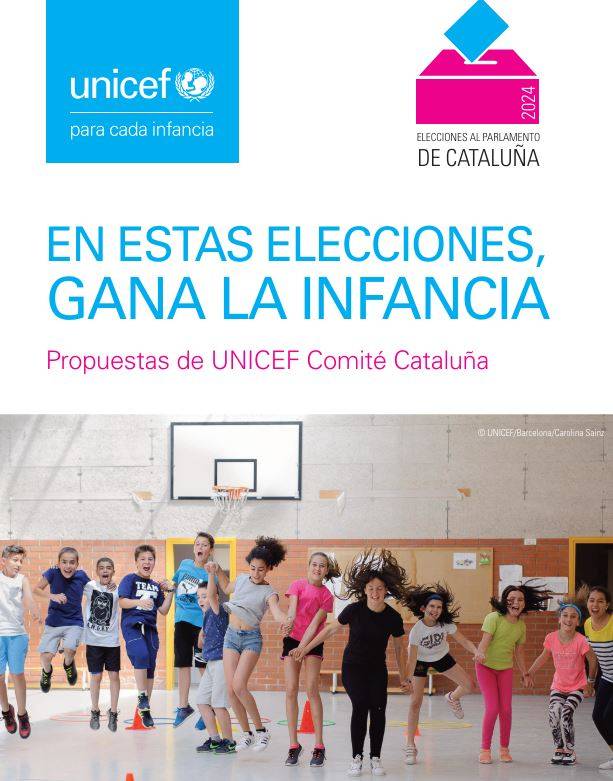 Propuestas electorales de UNICEF Comité Cataluña 