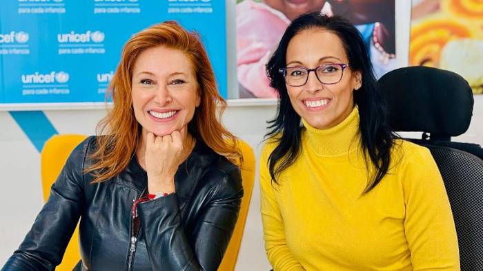 Teresa Viejo y Teresa Perales, se unen para compartir su compromiso con la infancia