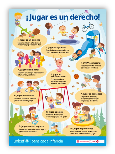 ¡Jugar es un derecho! Imagen del poster