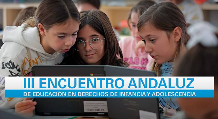 III Encuentro Andaluz de Educación en Derechos Cartel del encuentro