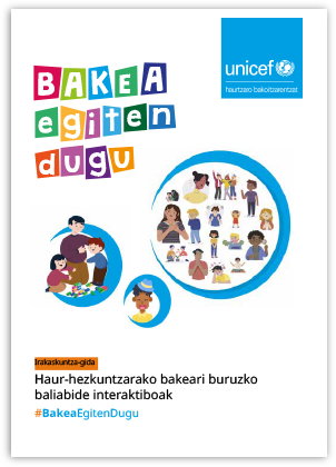 Guía para educación infantil Portada del documento