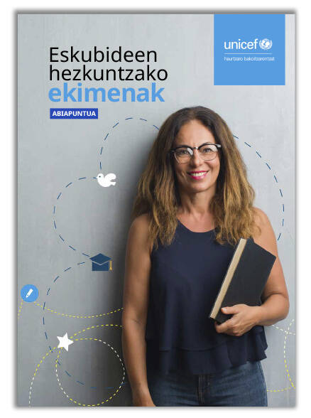 Guía de iniciativas en educación en derechos de la infancia Portada del documento