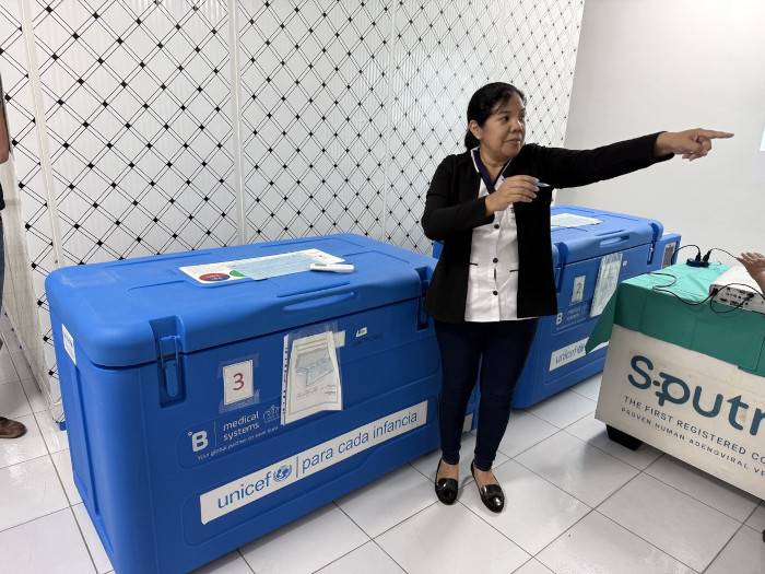 Vacunación en Bolivia