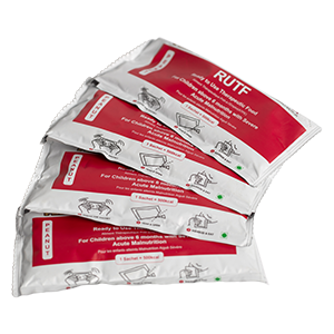 Sobres de alimento terapéutico