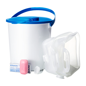 Kit familiar de agua e higiene Kit familiar de agua e higiene