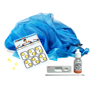 Kit contra la malaria