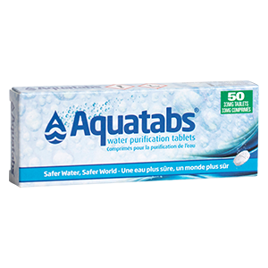 Pastillas potabilizadoras de agua