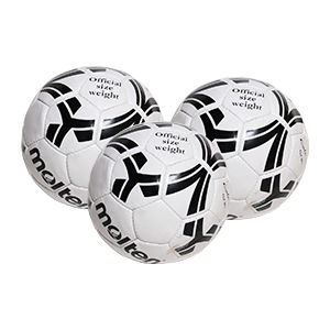 3 balones de fútbol 3 balones de fútbol