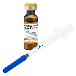 Vacunas contra el sarampión