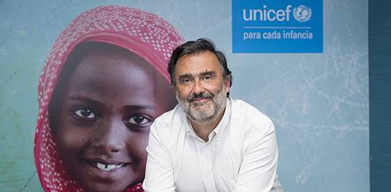 Chema Vera Director Ejecutivo UNICEF España
